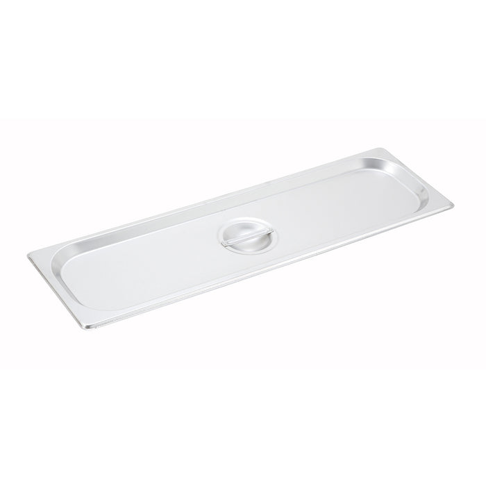 Winco, SPJL-HCS, Steam Table Pan Cover, Stainless Steel