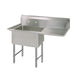 BK Resources, BKS-1-1824-14-24RS, Sink, (1) One Compartment