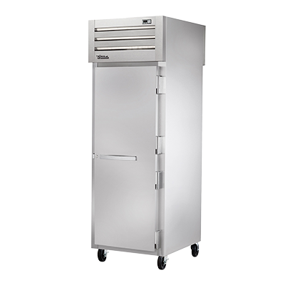 True Manufacturing, STG1FPT-1S-1S-HC, Freezer, Pass-Thru, 115V, One-Section, Stainless Steel Door