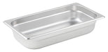 Winco, SPJL-302, Steam Table Pan, Stainless Steel