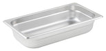 Winco, SPJP-302, Steam Table Pan, Stainless Steel
