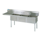 BK Resources, BKS-3-24-14-24LS, Sink, (3) Three Compartment