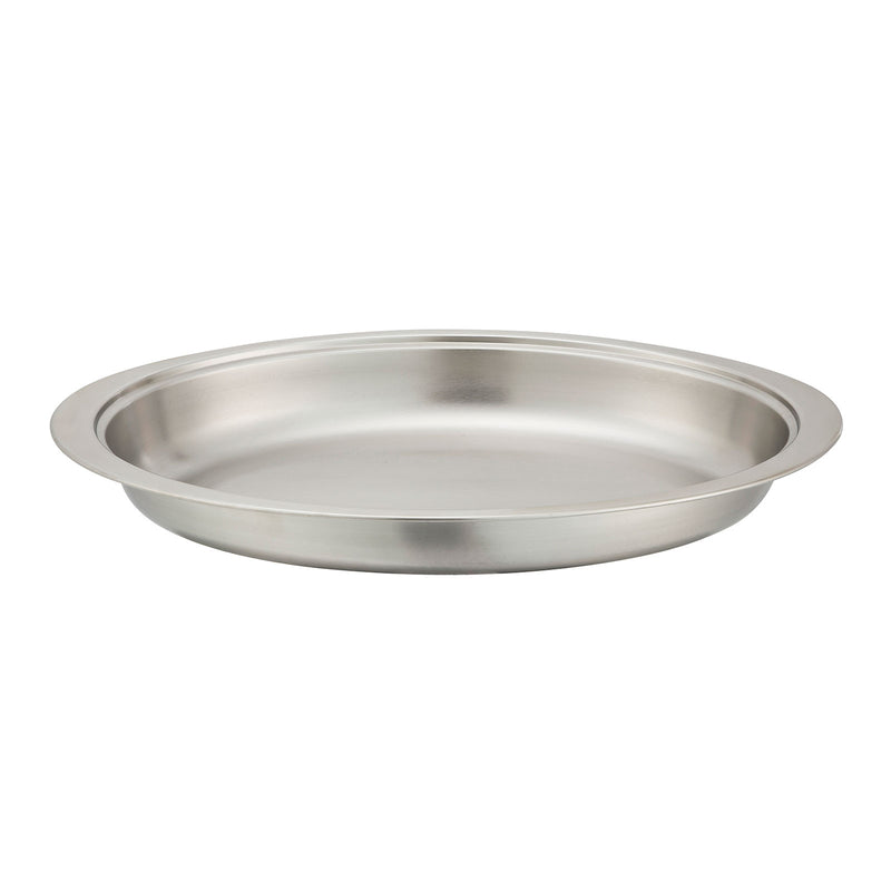 Winco, 202-FP, Chafing Dish Pan, 6 Quart, Oval