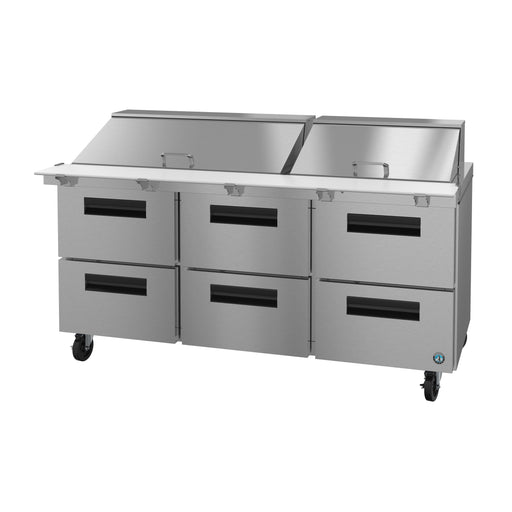 Hoshizaki, SR72B-30MD6, Refrigerated Counter, Mega Top Sandwich / Salad Unit