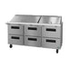 Hoshizaki, SR72B-30MD6, Refrigerated Counter, Mega Top Sandwich / Salad Unit