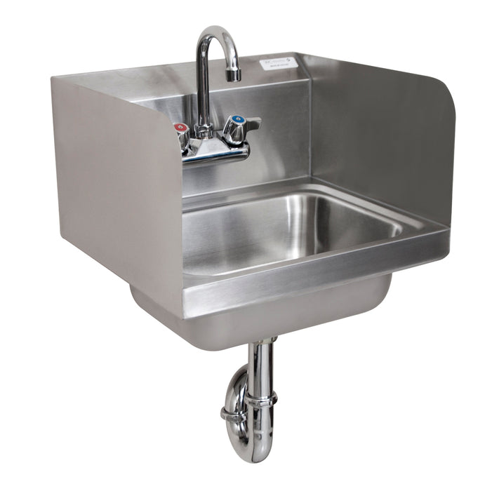 BK Resources, BKHS-W-1410-SS-PT-G, Sink, Hand