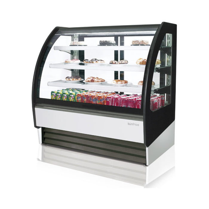 Infrico, IDC-VBR12ISS, Pastry Display Case