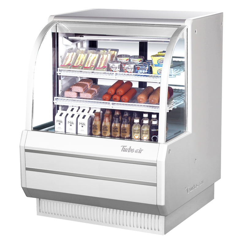 Turbo Air, TCDD-48H-W(B)-N, Vitrina, Refrigerada Delicatessen