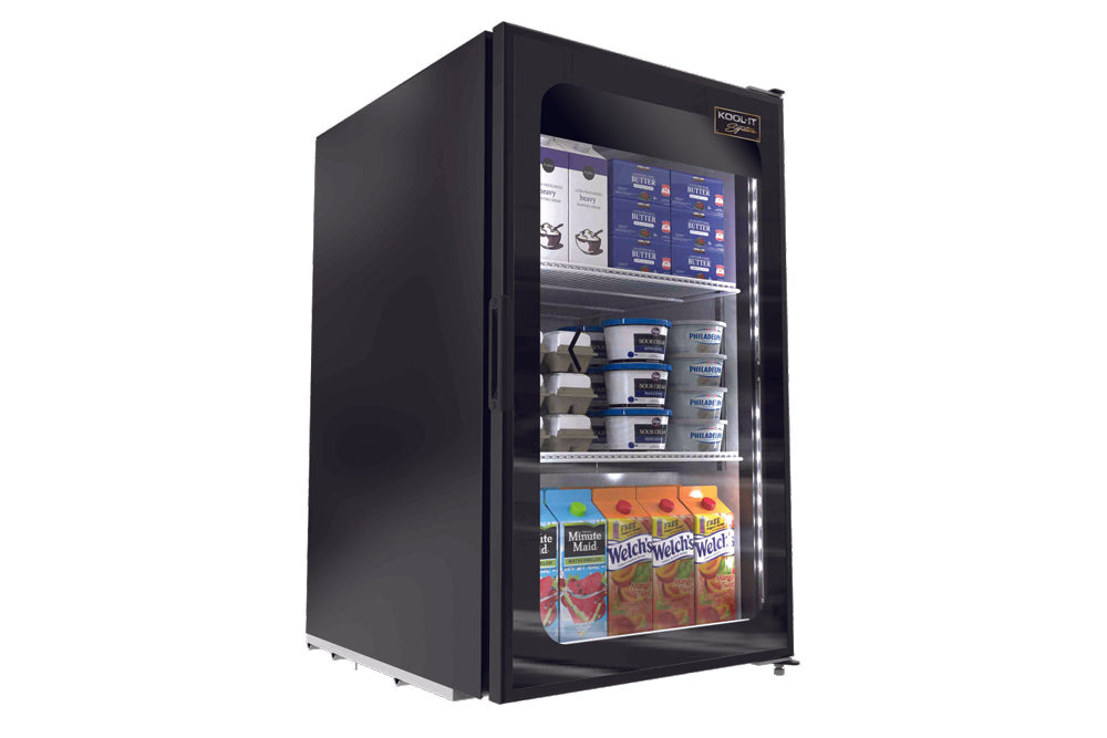 MVP, LX-6RB, Black Merchandiser Refrigerator