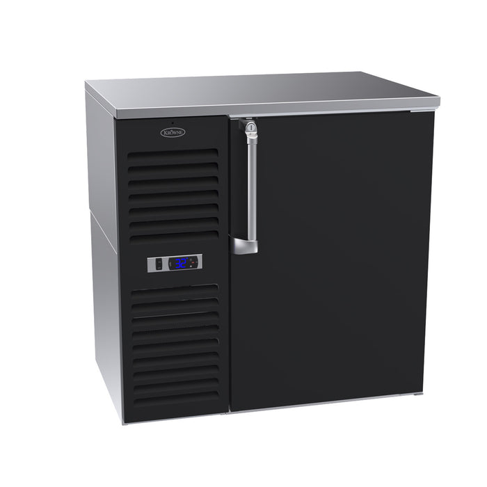 Krowne Metal, BS36L-BSS-R, Refrigeration- Self-Contained Back Bar Cooler