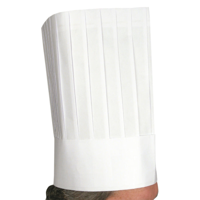 Winco, DCH-12, Disposable Chef's Hat