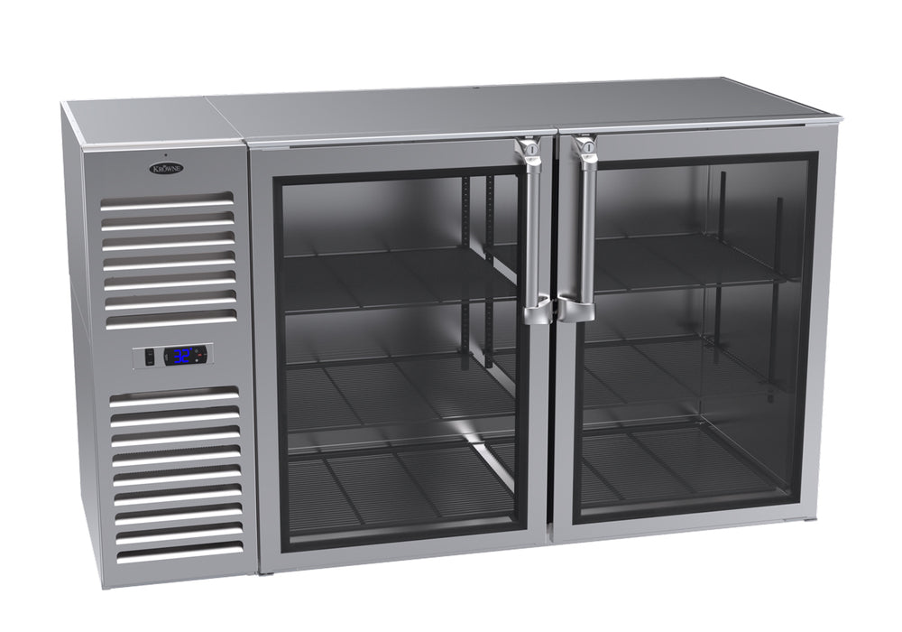 Krowne Metal, BS60L-KNS-RL, Refrigeration- Self-Contained Back Bar Cooler