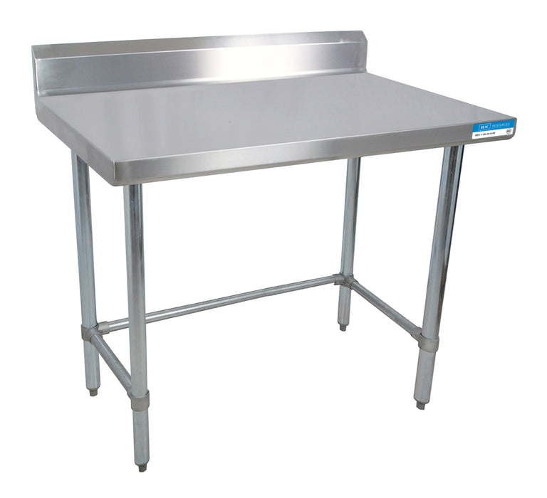BK Resources, CVTR5OB-6030, Work Table,  54" - 62", Stainless Steel Top