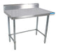 BK Resources, CVTR5OB-6030, Work Table,  54" - 62", Stainless Steel Top