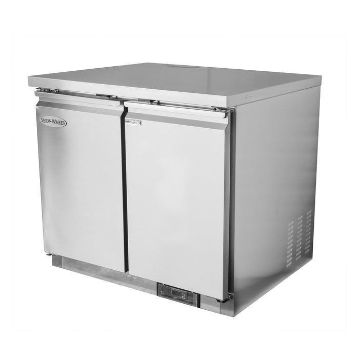 Serv-Ware, UCR-36-HC, Refrigerator, Undercounter, Reach-In