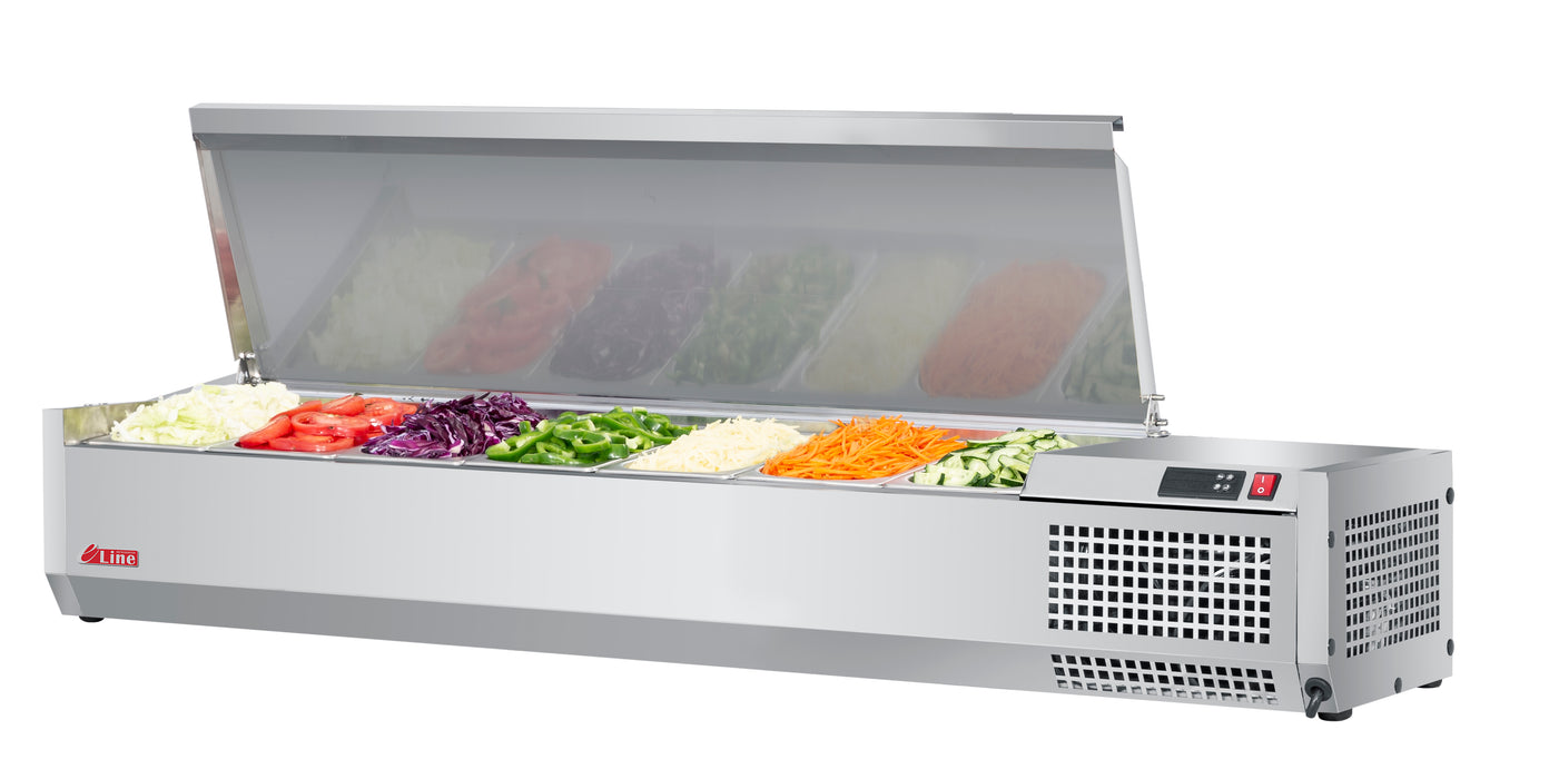 Turbo Air, CTST-1500-N, Counter Top Salad Table