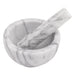 Winco, MPS-42W, Marble Mortar and Pestle Set