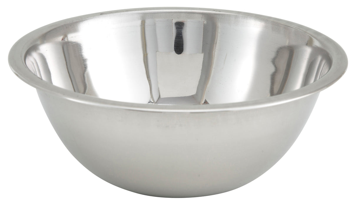 Winco, MXBT-75Q, Mixing Bowl, Metal, Stainless Steel, 34 Quart, 6-1/38" Dia