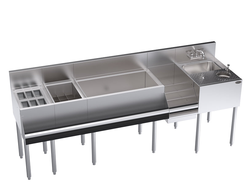 Krowne Metal, KR24-MX84-10, Mixology Station