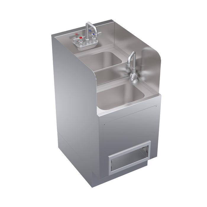 Krowne Metal, KR24-HX18, Hand Sinks