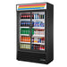 True Manufacturing, TVM-48-HC~VM01, Refrigerator, Merchandiser, 115V, Hinged Doors, Two-Section