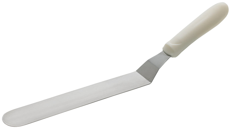 Winco, TWPO-9, Spatula, Baker's, Polypropylene, White, 10.12" L