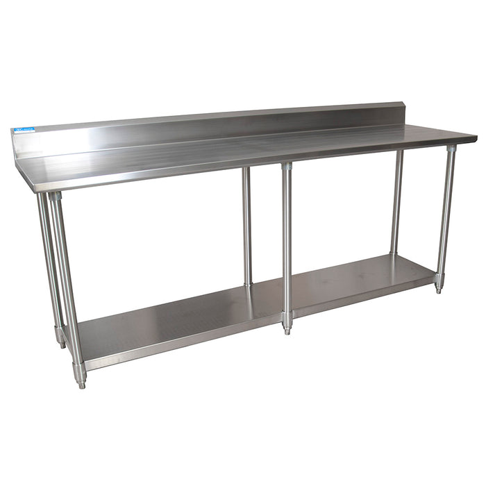 BK Resources, CVTR5-8424, Work Table,  73&quot; - 84&quot;, Stainless Steel Top