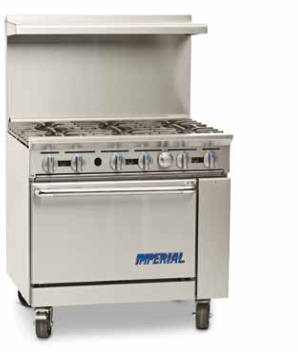 Imperial Range, IR-6-C, Range, 36&quot; Restaurant, Gas