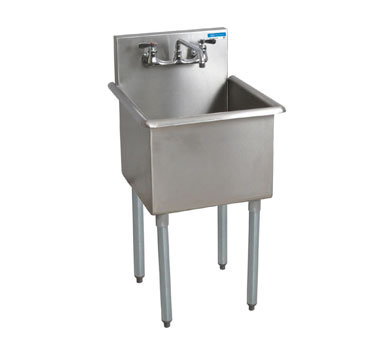 BK Resources, BK8BS-1-1821-14, Sink, (1) One Compartment