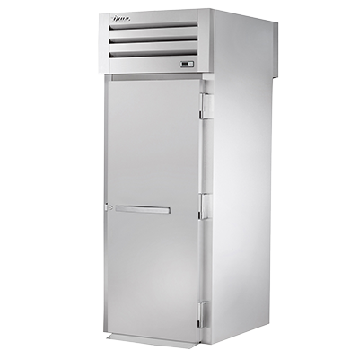 True Manufacturing, STR1RRT-1S-1S-HC, Refrigerator, Roll-Thru, 115V, One-Section, Stainless Steel Door