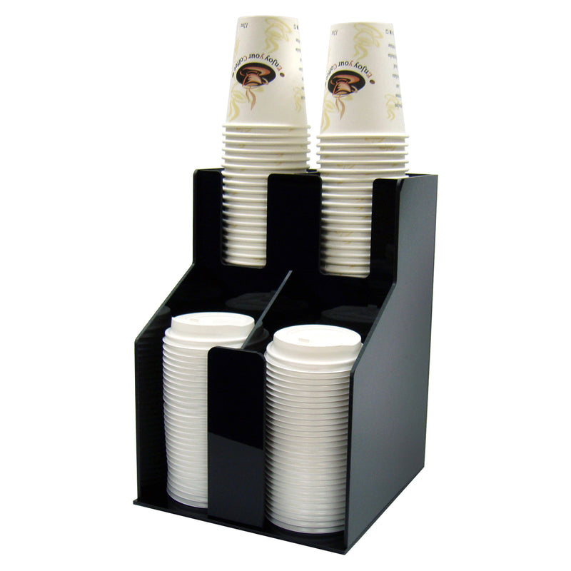 Winco, CLO-2D, Organizador de vasos y tapas