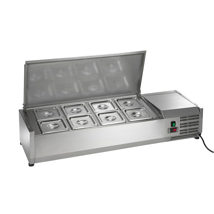 Arctic Air, ACP48, Refrigerated Countertop Pan Rail