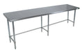BK Resources, CVTOB-9636, Work Table,  85" - 96", Stainless Steel Top