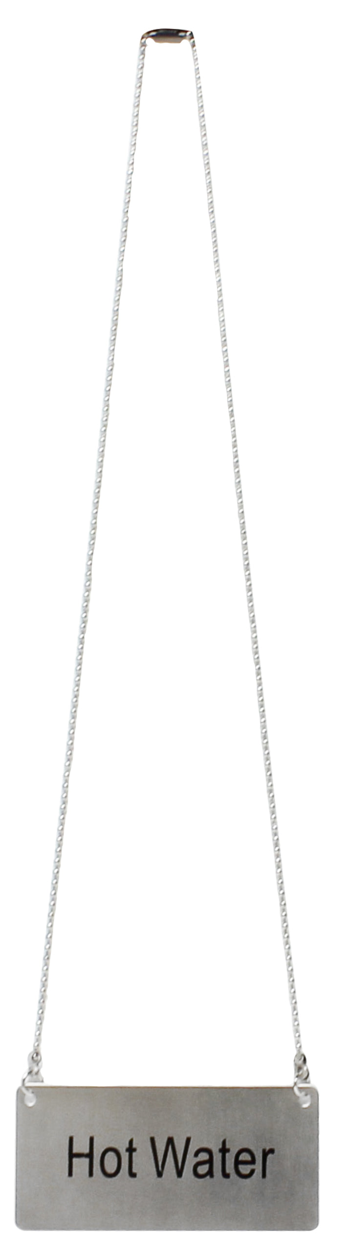 Thunder Group, SLCS3175, Table Top Services; Stainless Steel Chain Sign