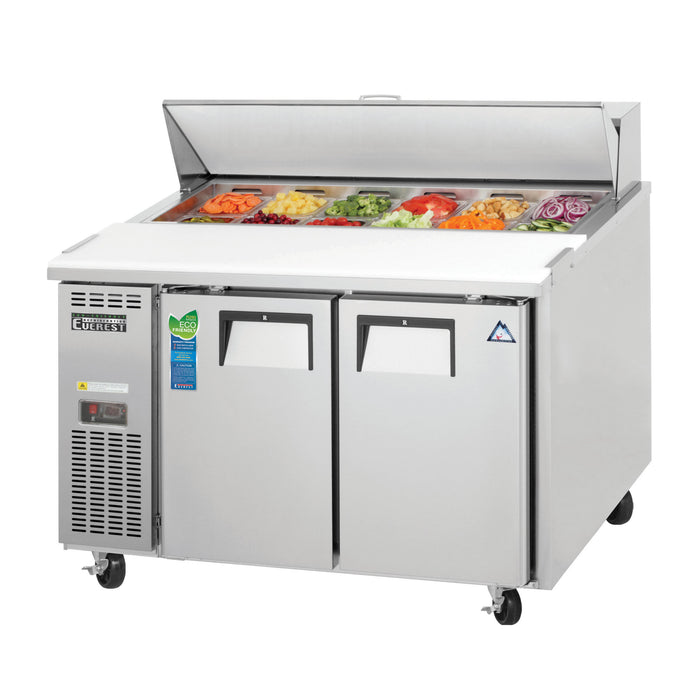 Everest Refrigeration, EPR2-24, Refrigerated Counter, Sandwich / Salad Unit