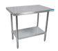 BK Resources, VTT-3630, Work Table,  36" - 38", Stainless Steel Top