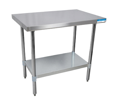 BK Resources, VTT-7224, Work Table,  63" - 72", Stainless Steel Top