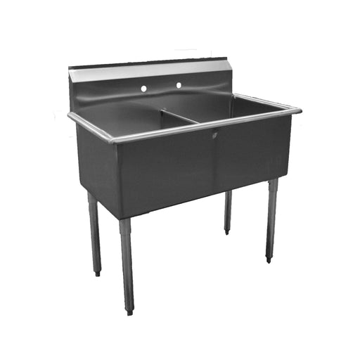 Serv-Ware, BS2-1818, Sink, (2) Two Compartment
