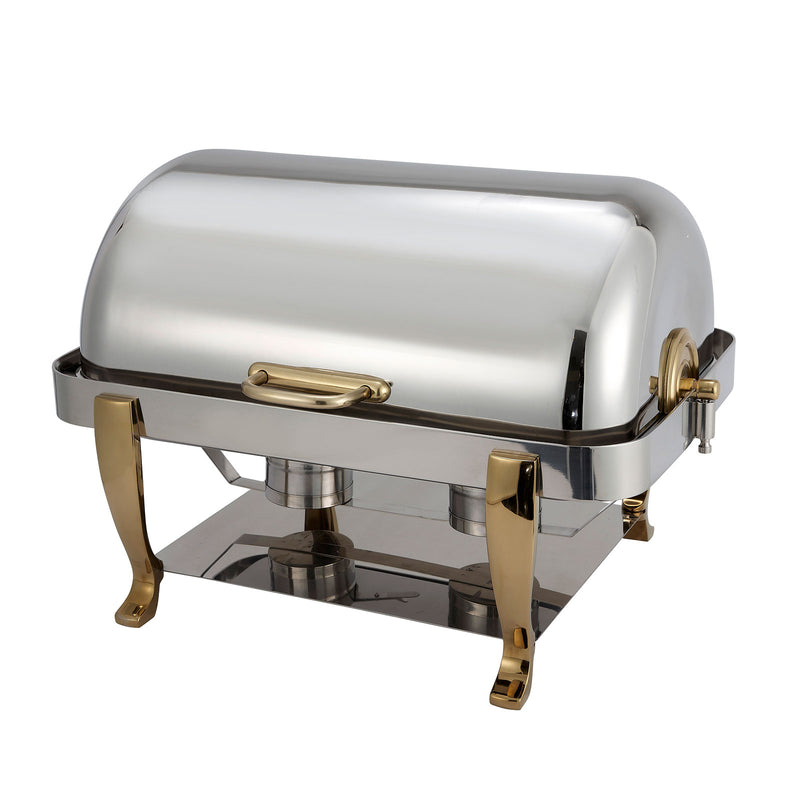 Winco, 108A, Chafing Dish, 8 Quart, Full Size, Rectangular