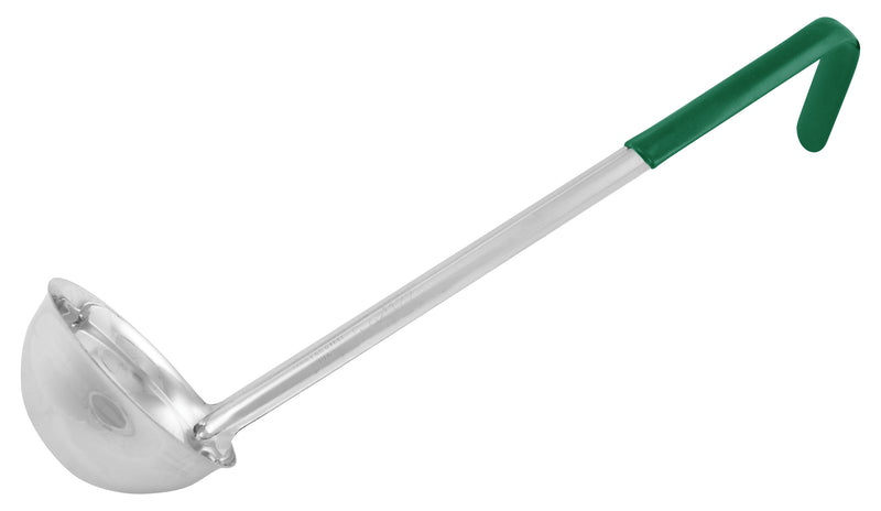 Winco, LDCN-6, Ladle, Serving, Teal, Stainless Steel