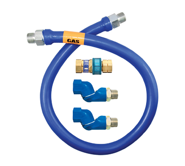 Dormont Manufacturing, 16125BPQ2S48, Gas Connector Hose Assembly