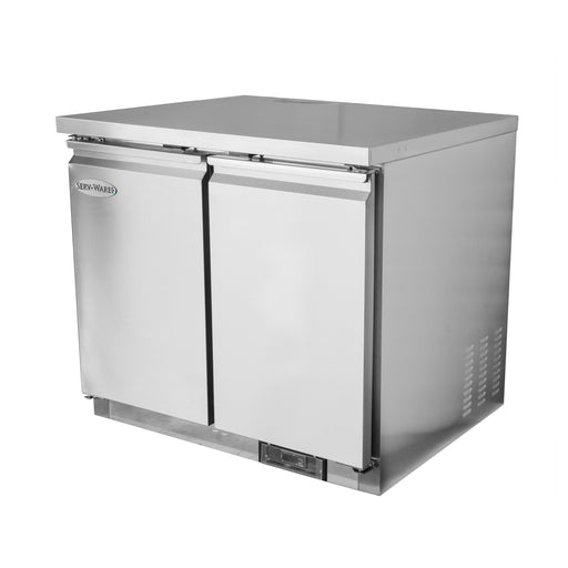 Serv-Ware, UCF-36-HC, Freezer, Undercounter, Reach-In