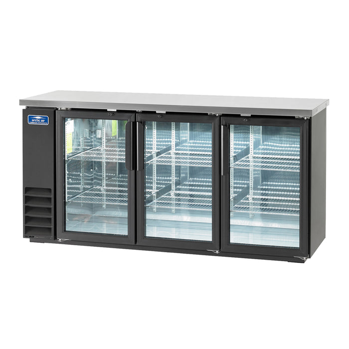 Arctic Air, ABB72G, Back Bar Cabinet, Refrigerated