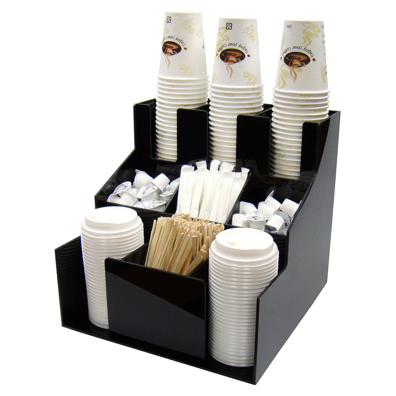 Winco, CLSO-3T, Organizador de vasos y tapas