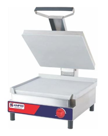 Sandwich Grill AMPTO SSGL-G Simple GAS 17-1/4'' x 17'' Plana