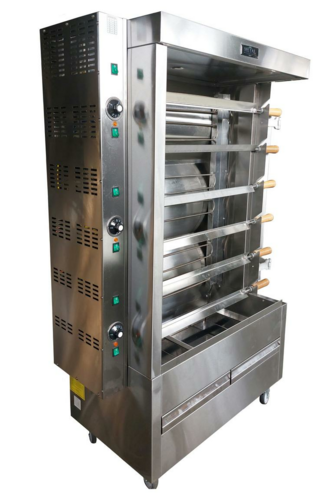 METAL SUPREME FRE6VE Chicken Rotisserie - 30 Chickens - Electric
