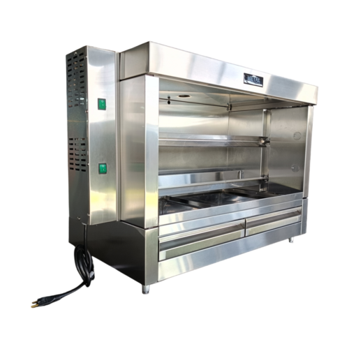 Asador de Pollos METAL SUPREME FRG2VE -8 Pollos - Gas