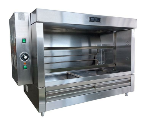 METAL SUPREME FRE2VE Chicken Rotisserie - 10 Chickens - Electric