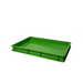 AMPTO VAS007G Pizza Dough Box 23-5/8'' x 15-3/4'' x 2-3/4''. Green