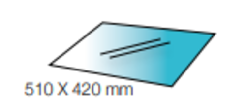 TEKNA RTEK033 Estantería de vidrio para modelos 4400